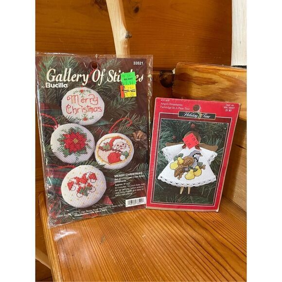 Cross Stitch Kit x2 - Picture 1 of 4